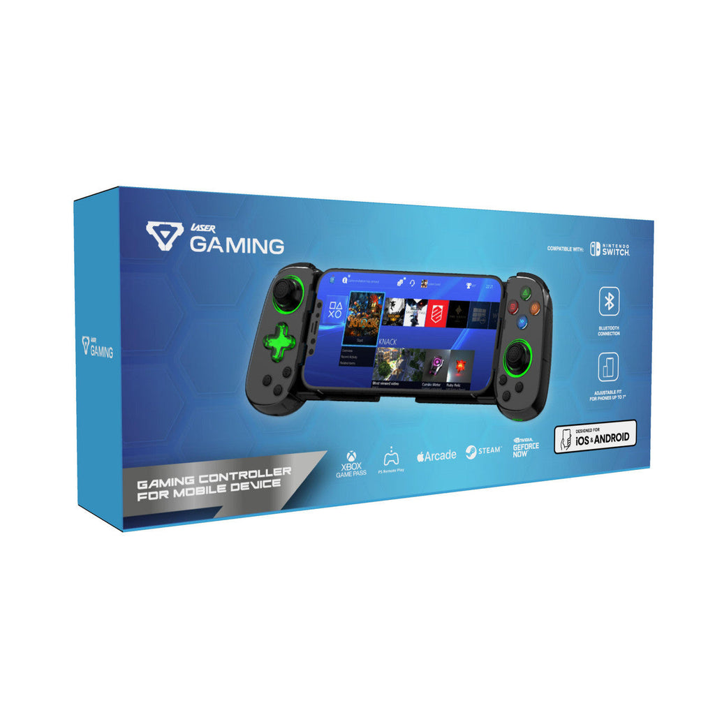 Laser Gaming Controller for Mobile Devices with Bluetooth and Gyro