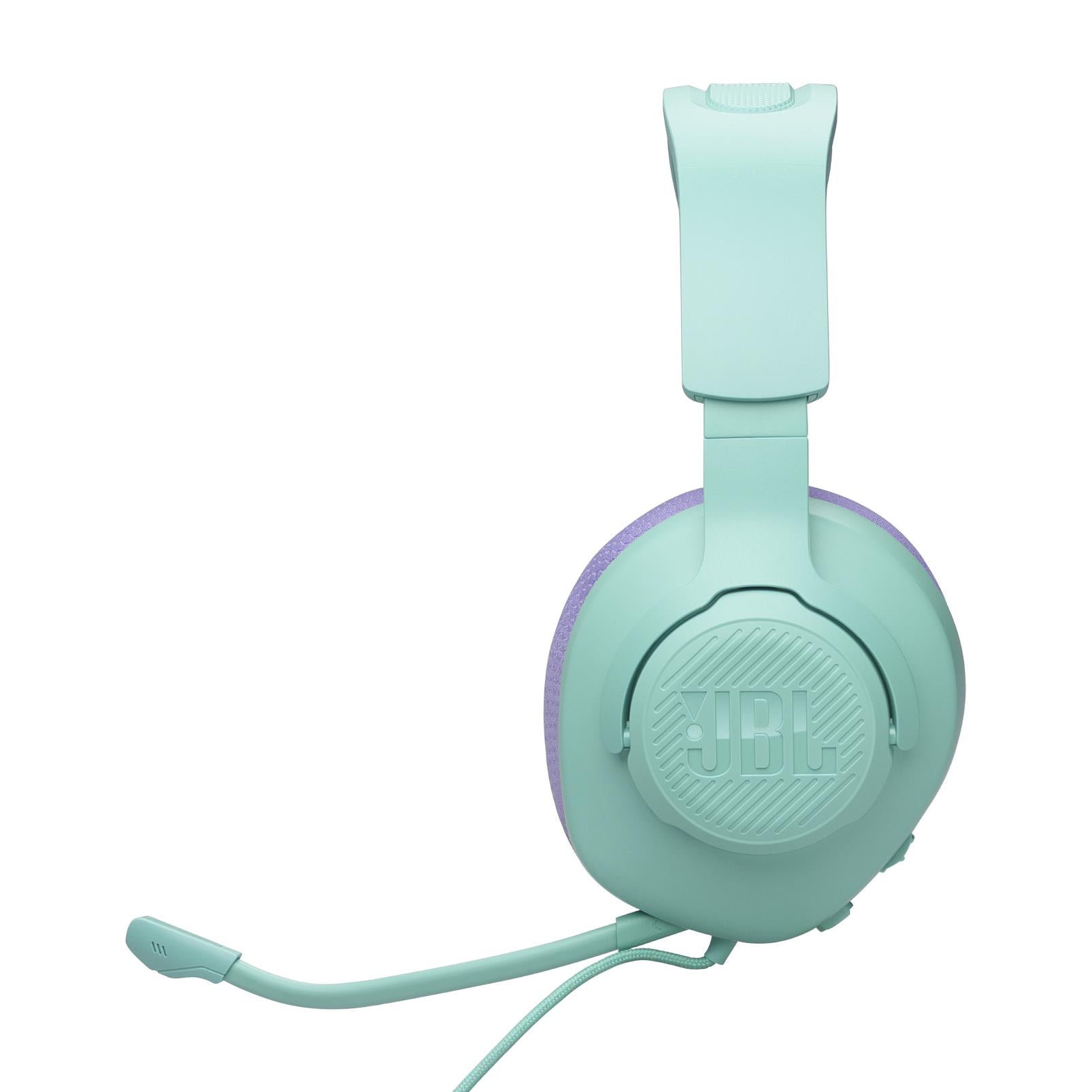 JBL Quantum 100M2 Over-Ear Gaming Headset (Cyan)