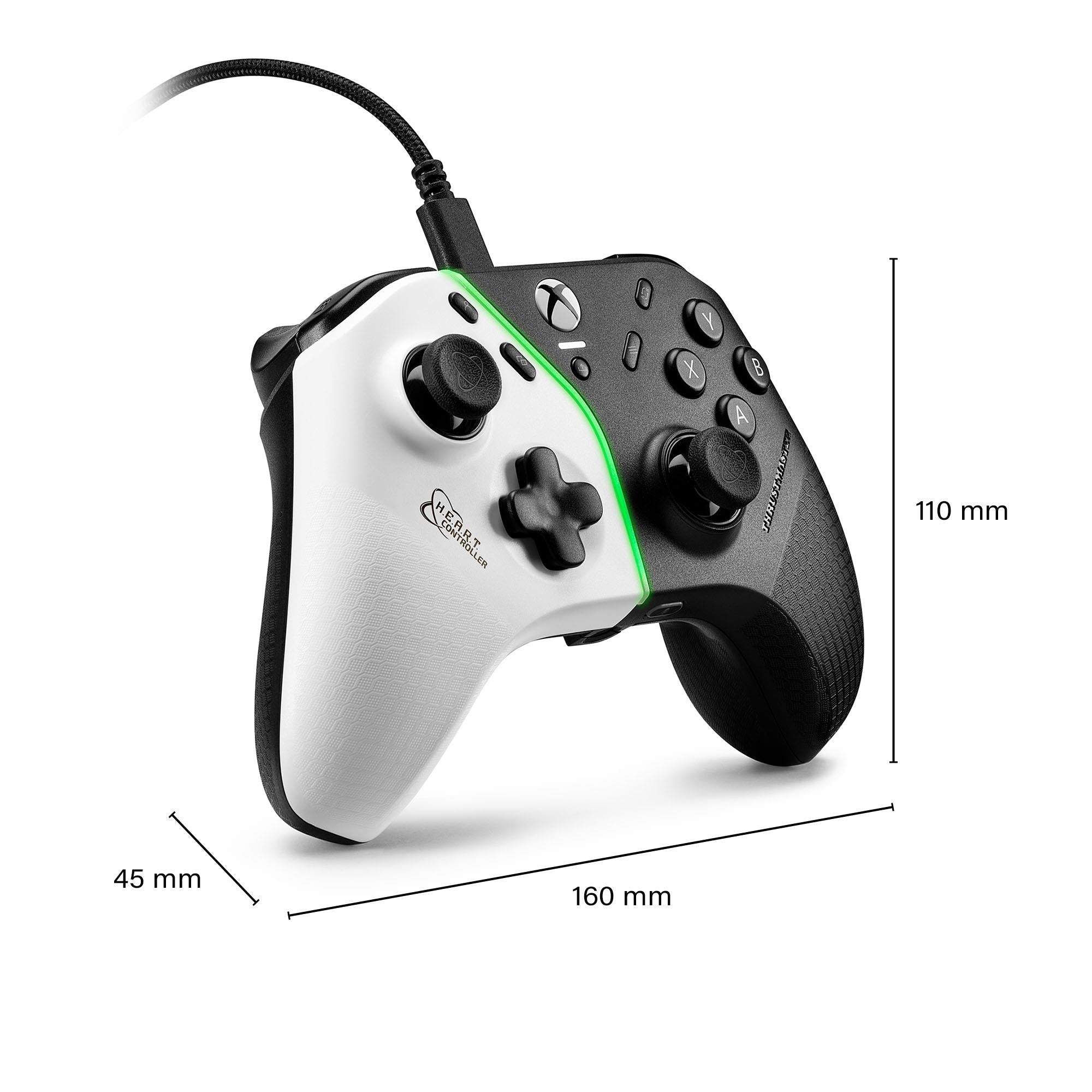 Thrustmaster H.E.A.R.T. Controller, Hall Effect Gamepad with Anti-drift Technology for Xbox & PC