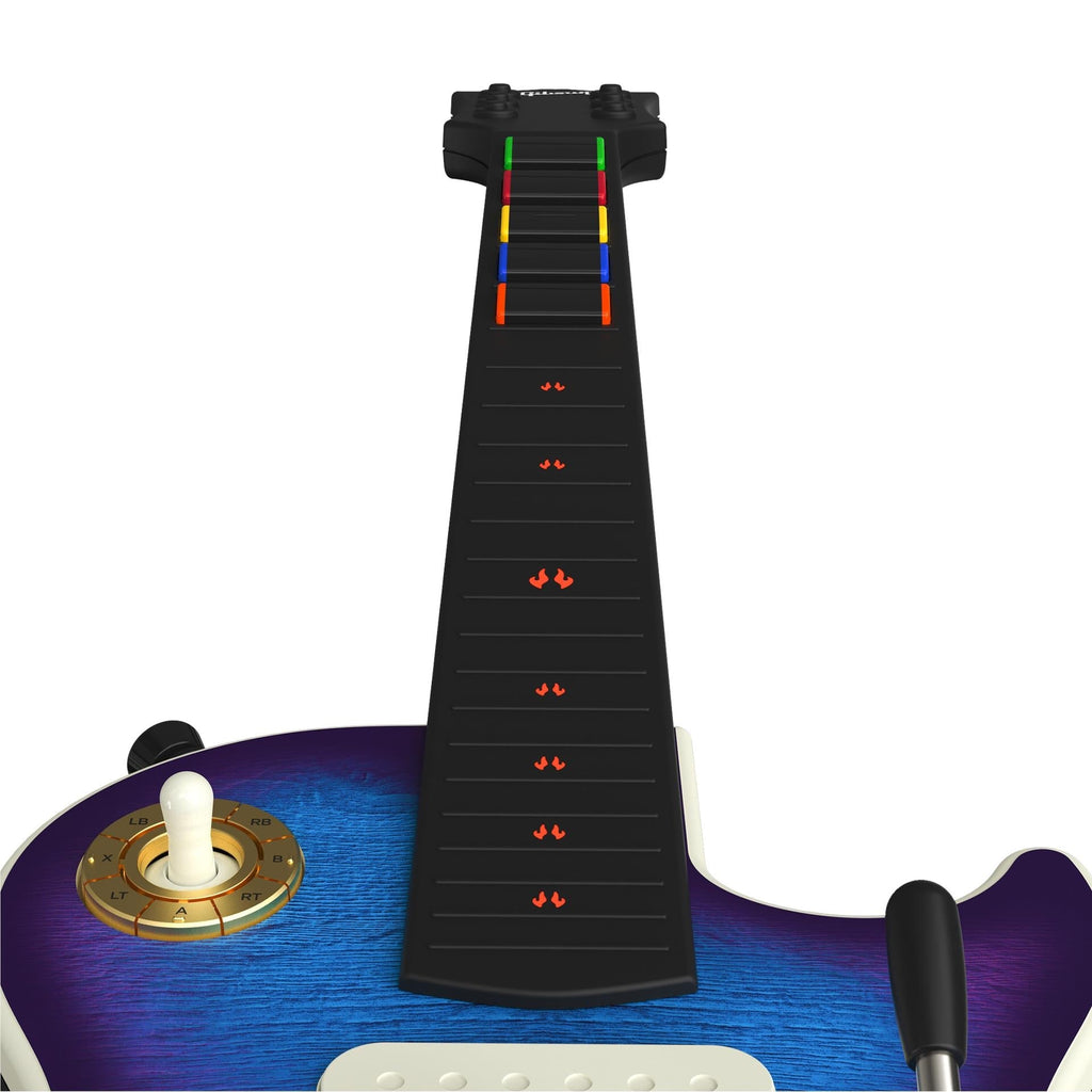 CRKD Gibson® Blueberry Burst Pro Edition Les Paul™ Guitar Controller - Officially licensed by Xbox