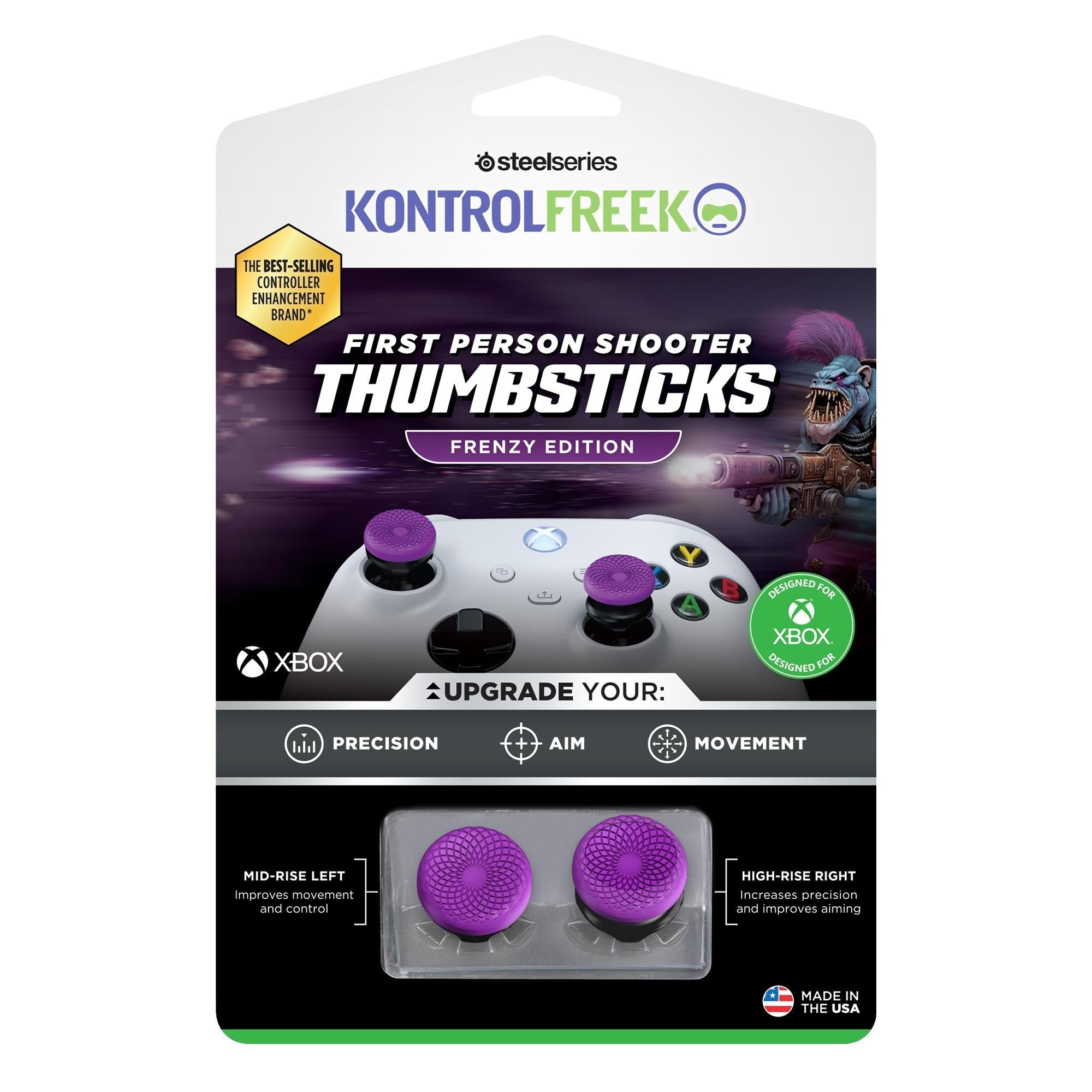 KontrolFreak FPS Frenzy (Purple/Black) for Xbox Series X/S