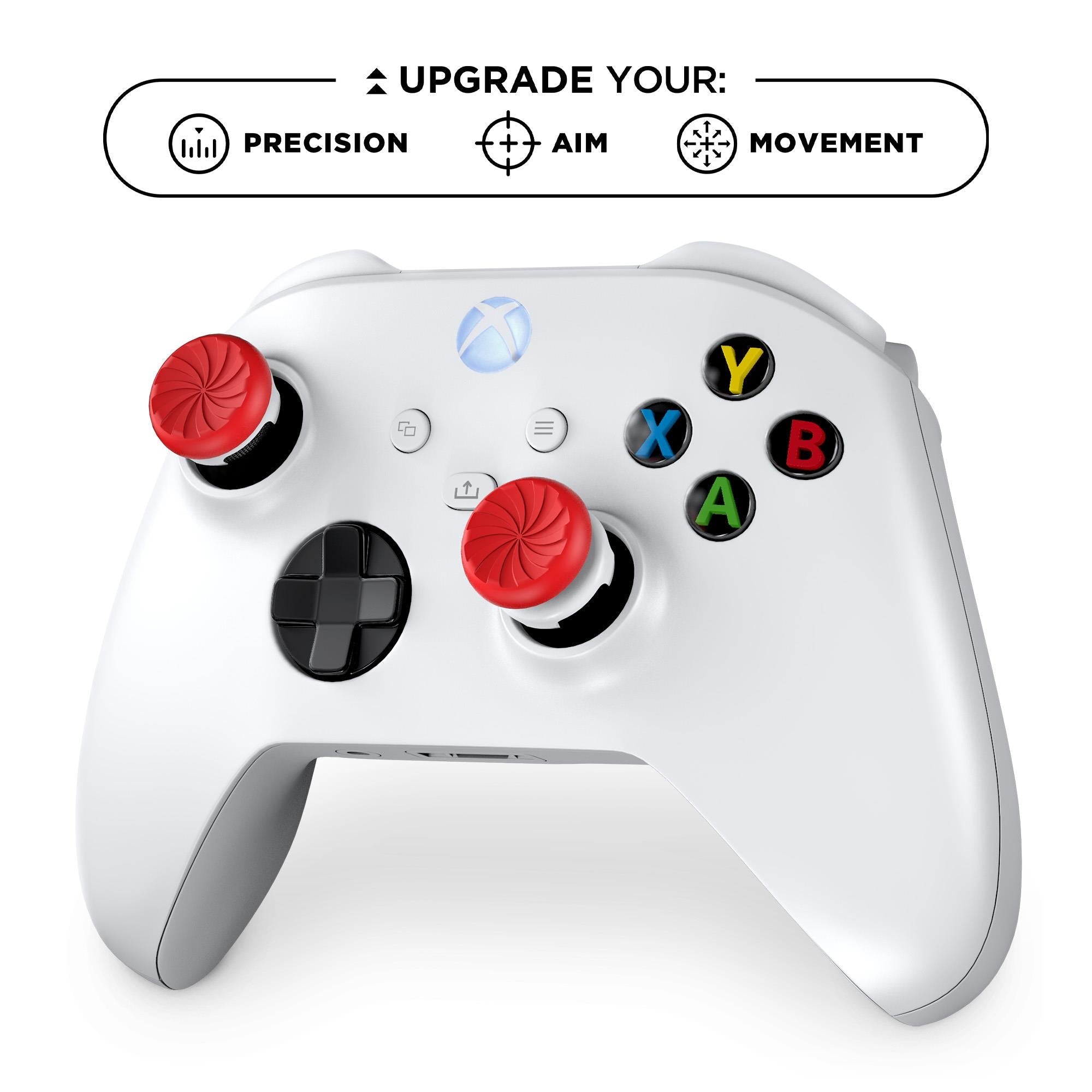 KontrolFreak FPS Inferno (Red/White) Kit for Xbox Series X/S