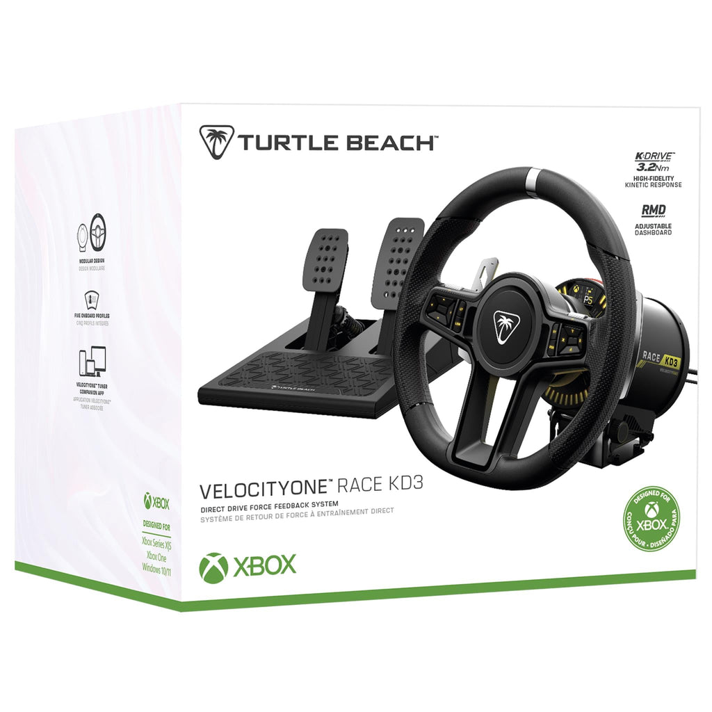 Turtle Beach VelocityOne Race KD3 Direct Drive Force Feedback System for Xbox & PC