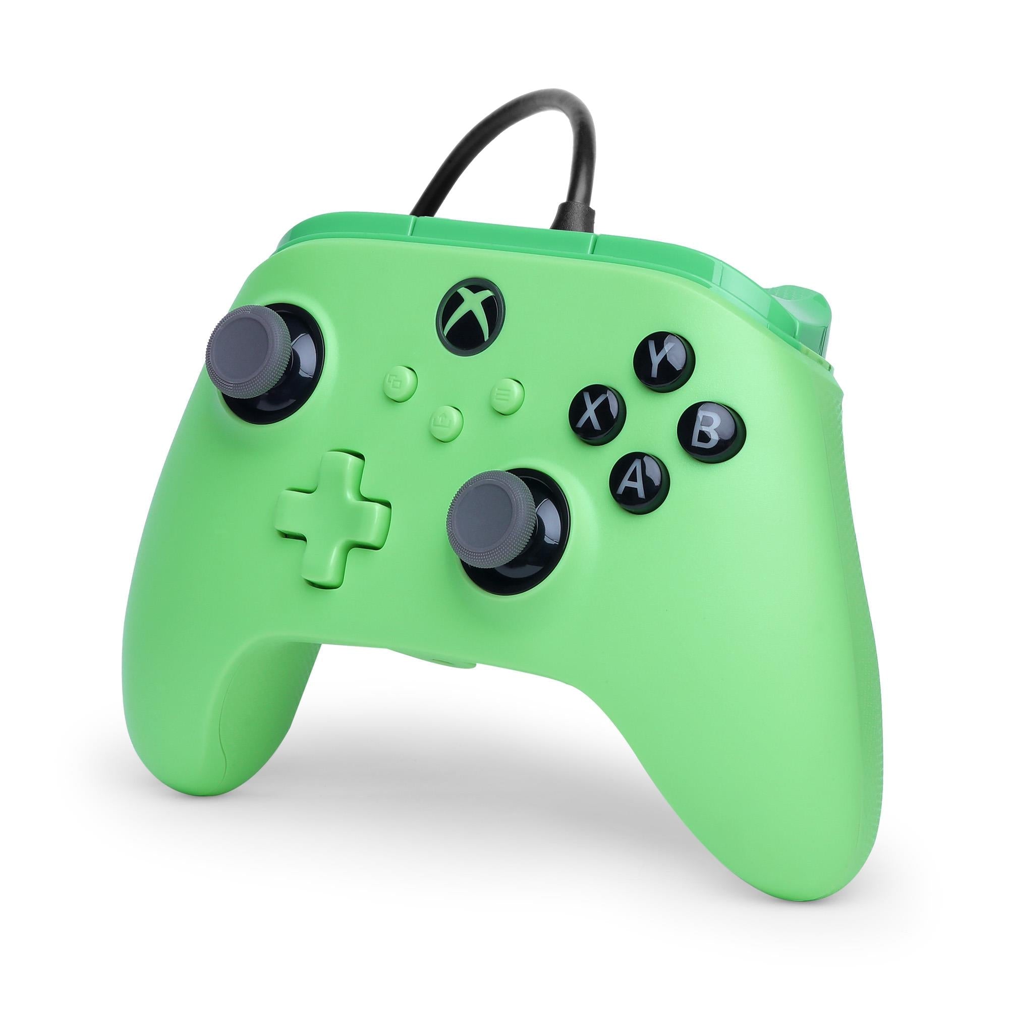 PowerA Advantage Plus Wired Controller for Xbox Series X|S (Green Meadow)