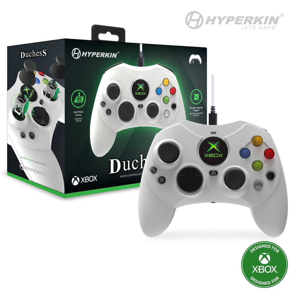 Hyperkin DuchesS Wired Controller for Xbox Series X|S/ Xbox One (White)